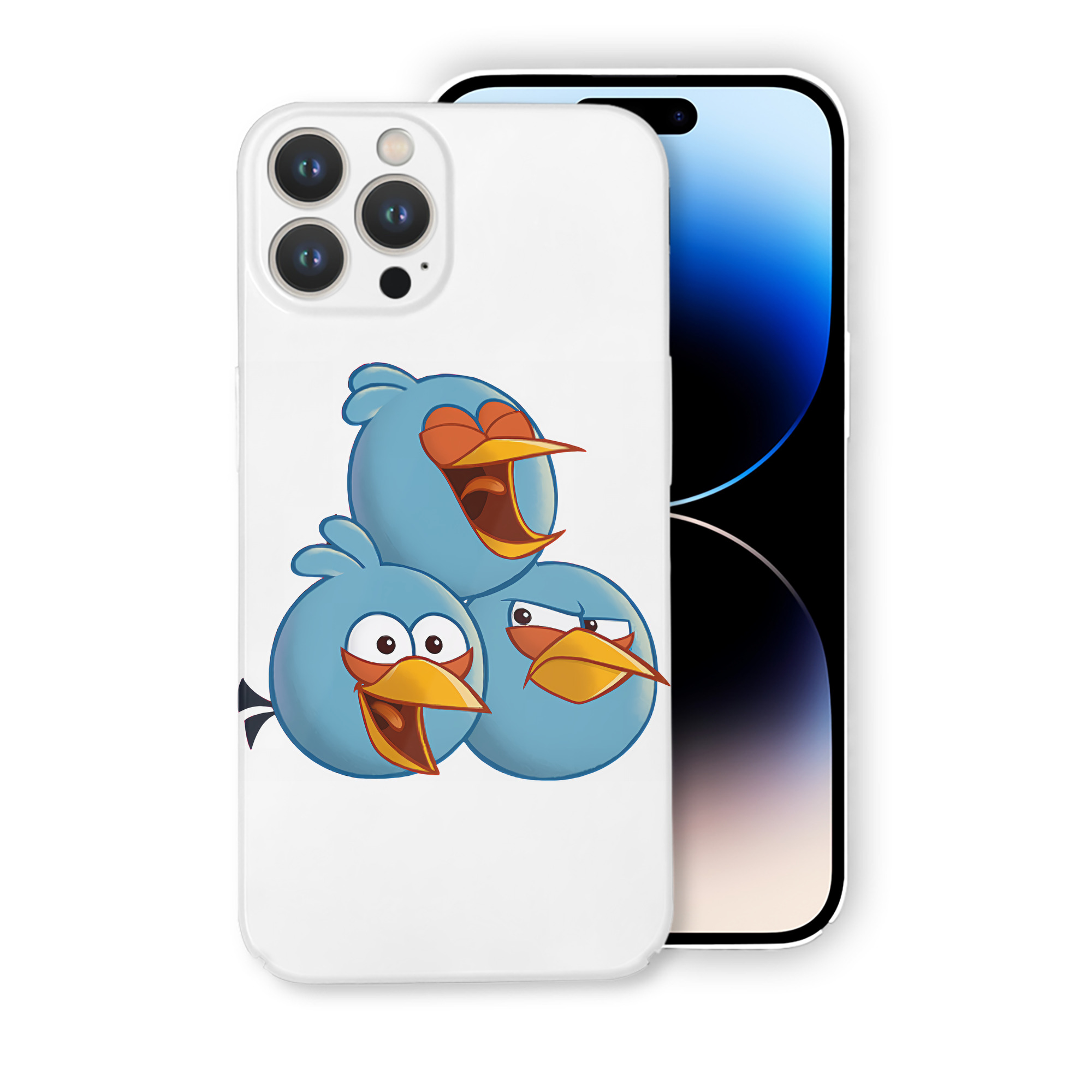 （画像用） Angry Birds アングリーバード 【iPhone 14シリーズ対応】ハードケース